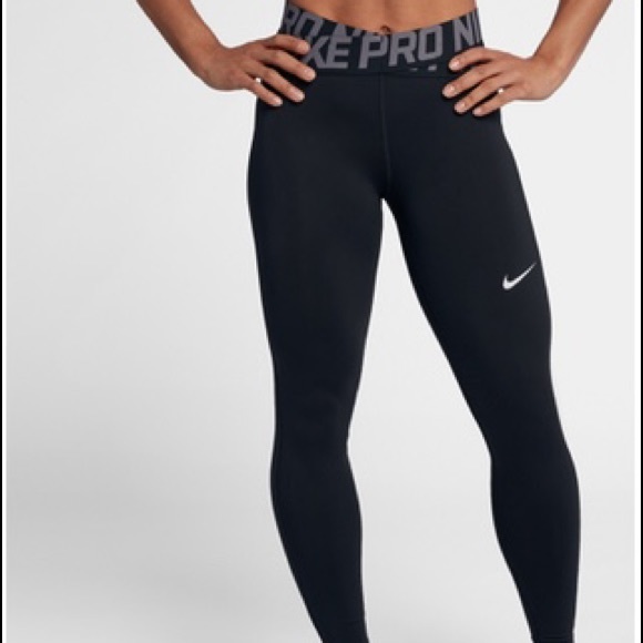 Nike Pro Leggings (full length) - Picture 1 of 4